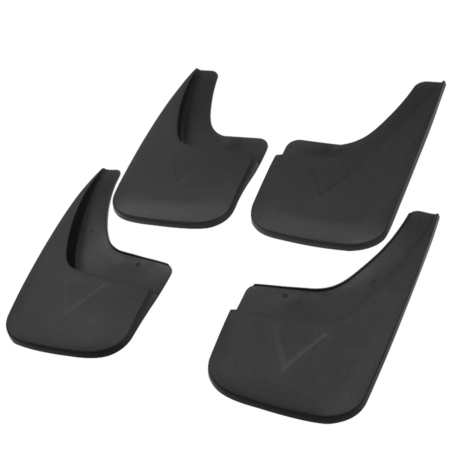 2014-2018 GMC Sierra 1500/2500/3500HD Mud Flap Splash Guards Single Rear Wheel - Image 4