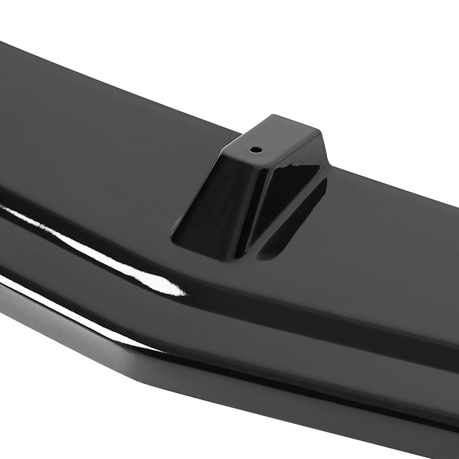 2014-2018 Mazda 3 Glossy Black Polypropylene 3Pcs Bumper Lip Spoiler - Image 3
