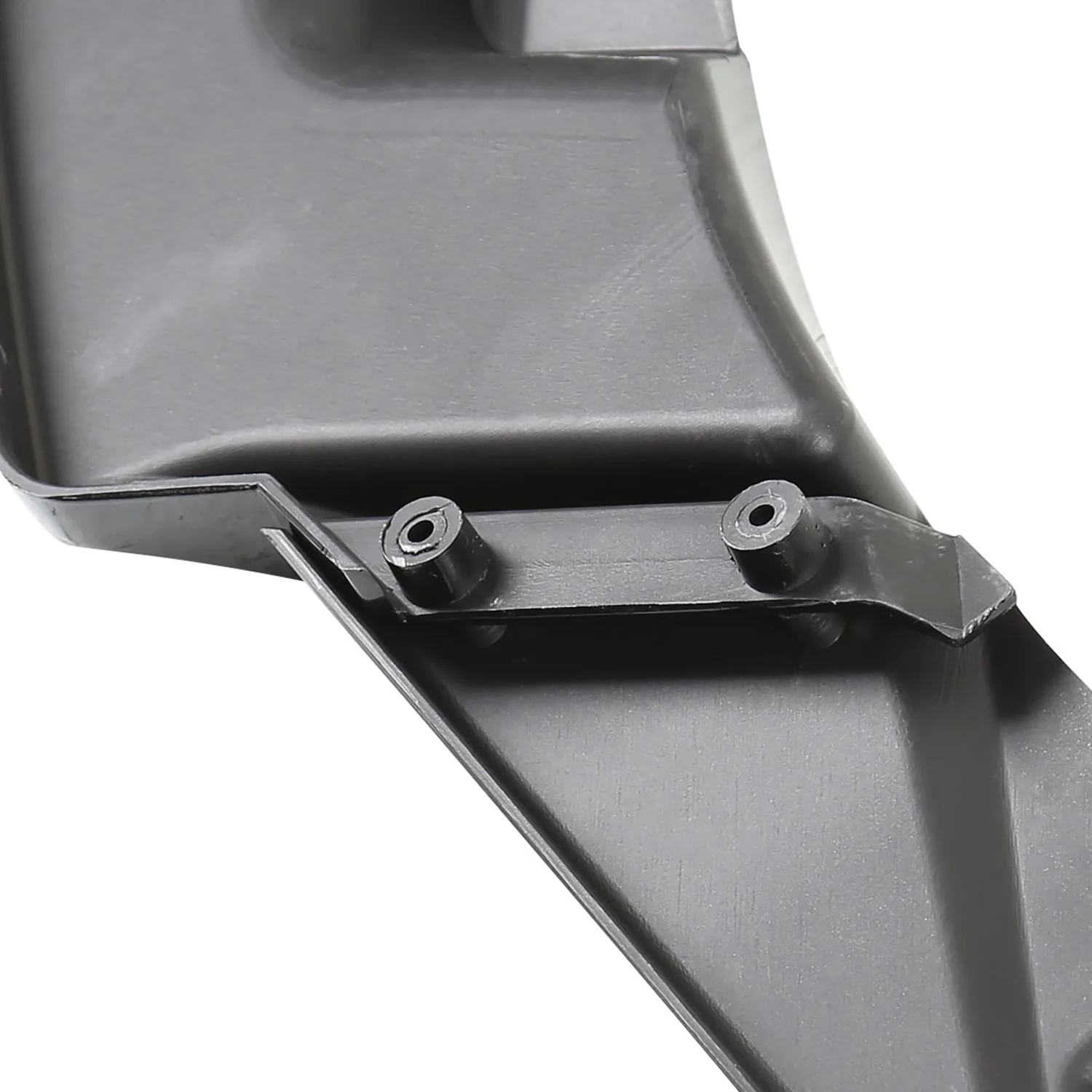 2014-2018 Mazda 3 Glossy Black Polypropylene 3Pcs Bumper Lip Spoiler - Image 7