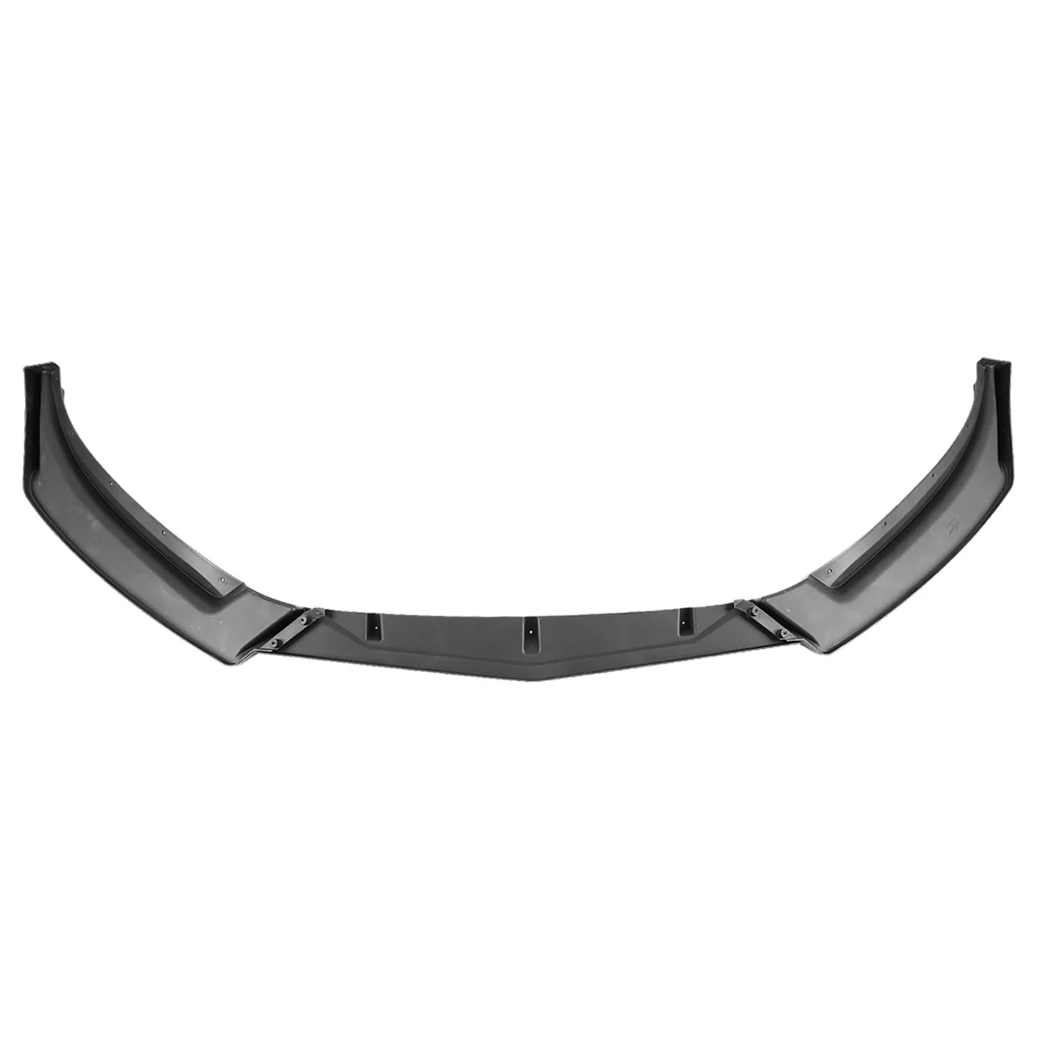 2014-2018 Mazda 3 Matte Black Polypropylene 3Pcs Bumper Lip Spoiler - Image 8