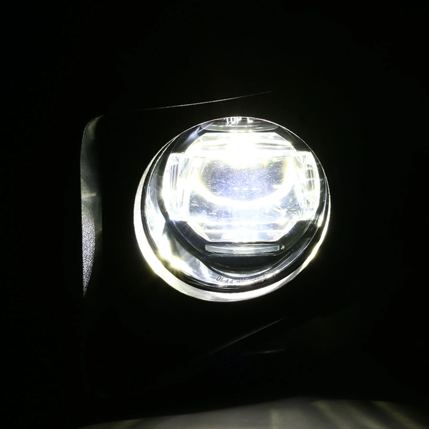 2014-2018 Toyota Tundra SMD LED Projector Fog Lights Kit Chrome/Clear Lens - Image 2