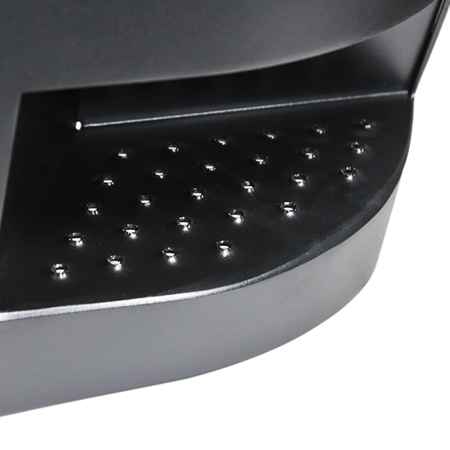 2014-2021 Toyota Tundra Black Heavy Duty Steel Rear Step Bumper w/License Lamp - Image 6