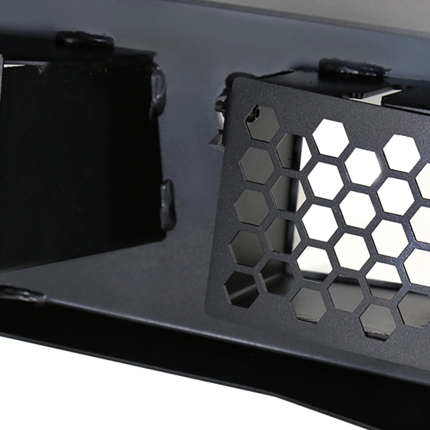 2014-2021 Toyota Tundra Black Heavy Duty Steel Rear Step Bumper w/License Lamp - Image 7
