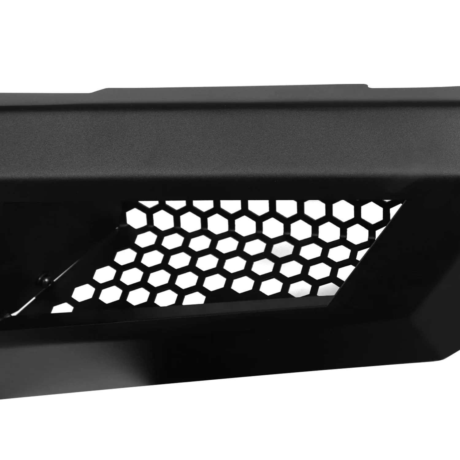 2015-2017 Ford F-150 Black Heavy Duty Steel Front Bumper & LED Light Ports - Image 3