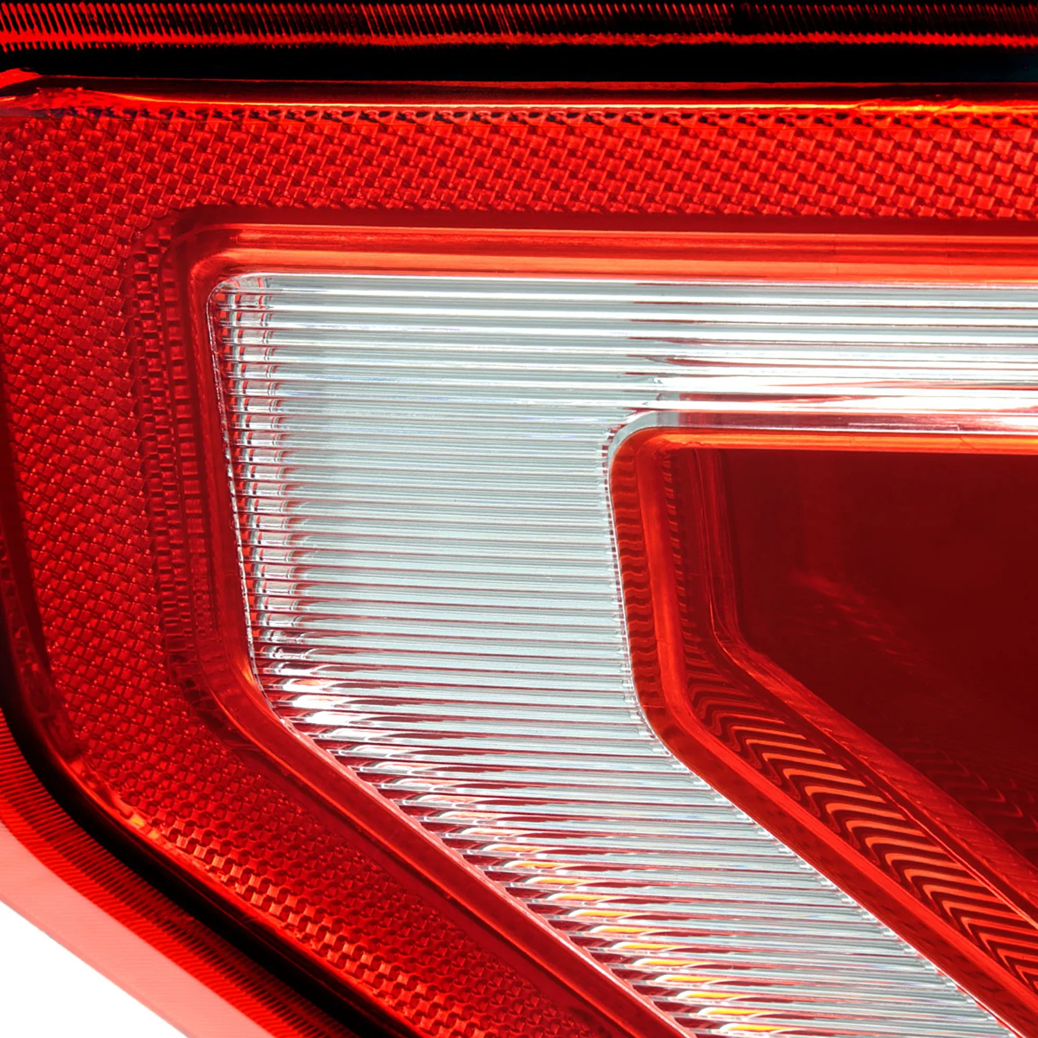 2015-2017 Ford F-150 Factory Driver/Left Tail Light Assembly Chrome/Red Clear - Image 5