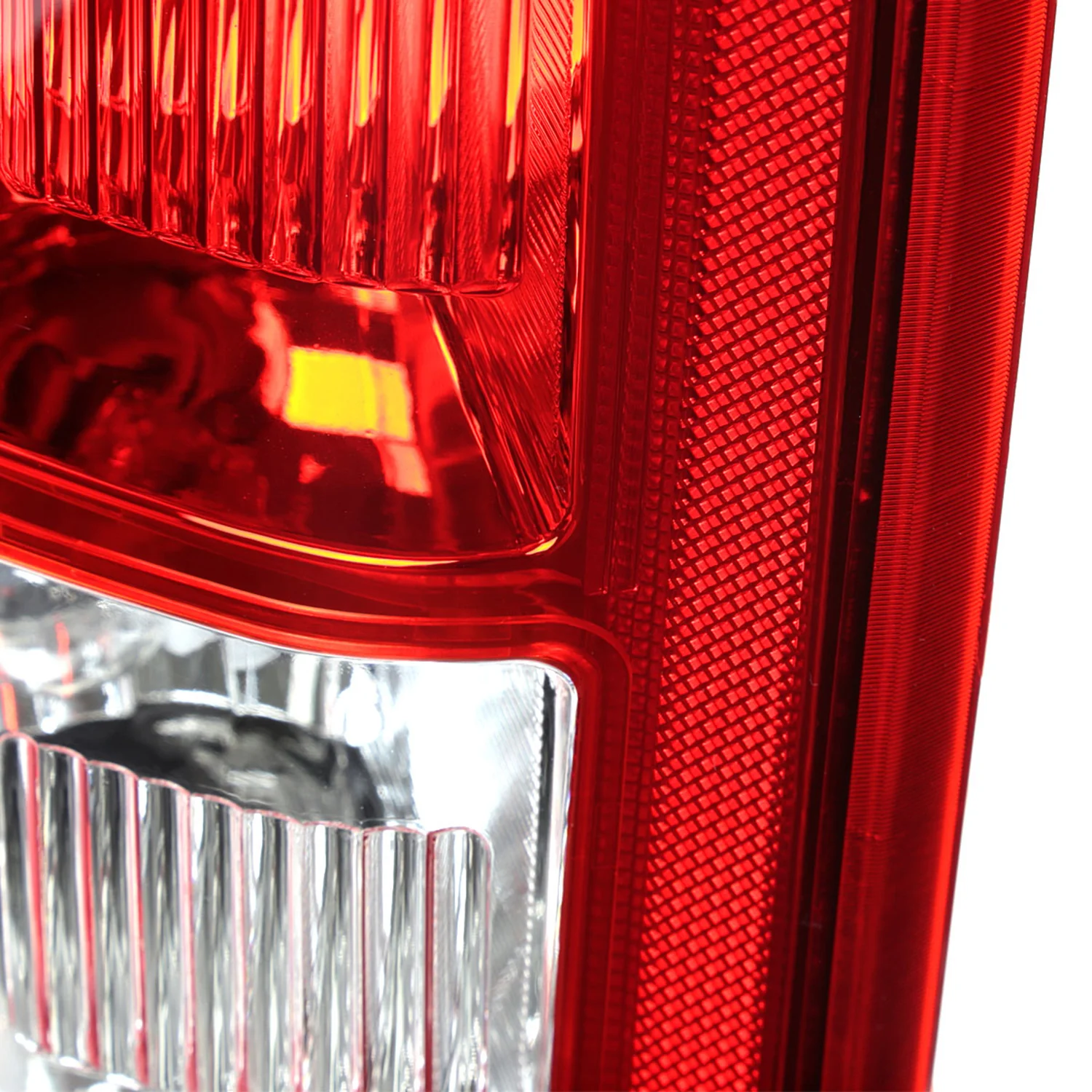 2015-2017 Ford F-150 Factory Driver/Left Tail Light Assembly Chrome/Red Clear - Image 6