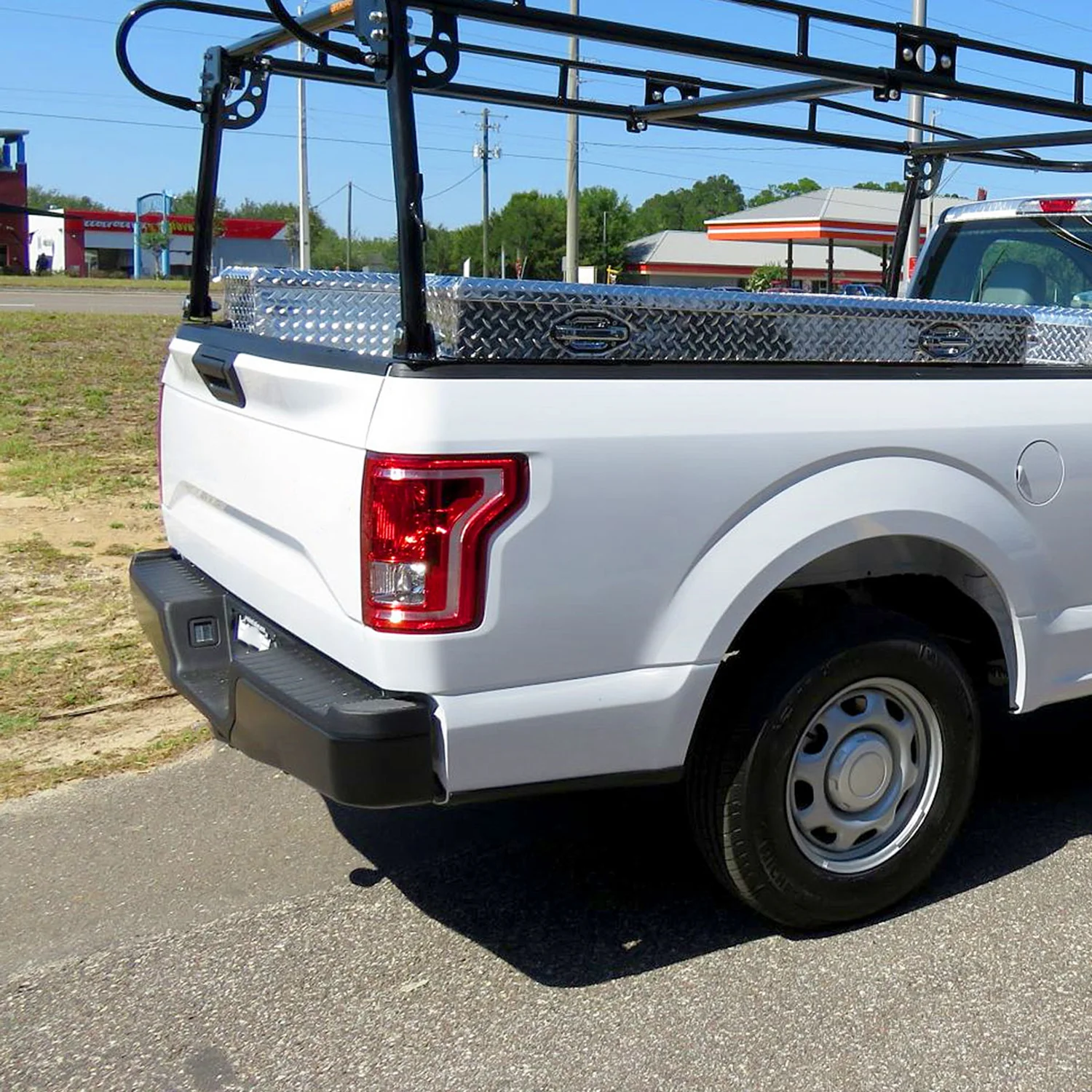2015-2017 Ford F-150 Factory Passenger/Right Replacement Tail Light Chrome/Red - Image 10