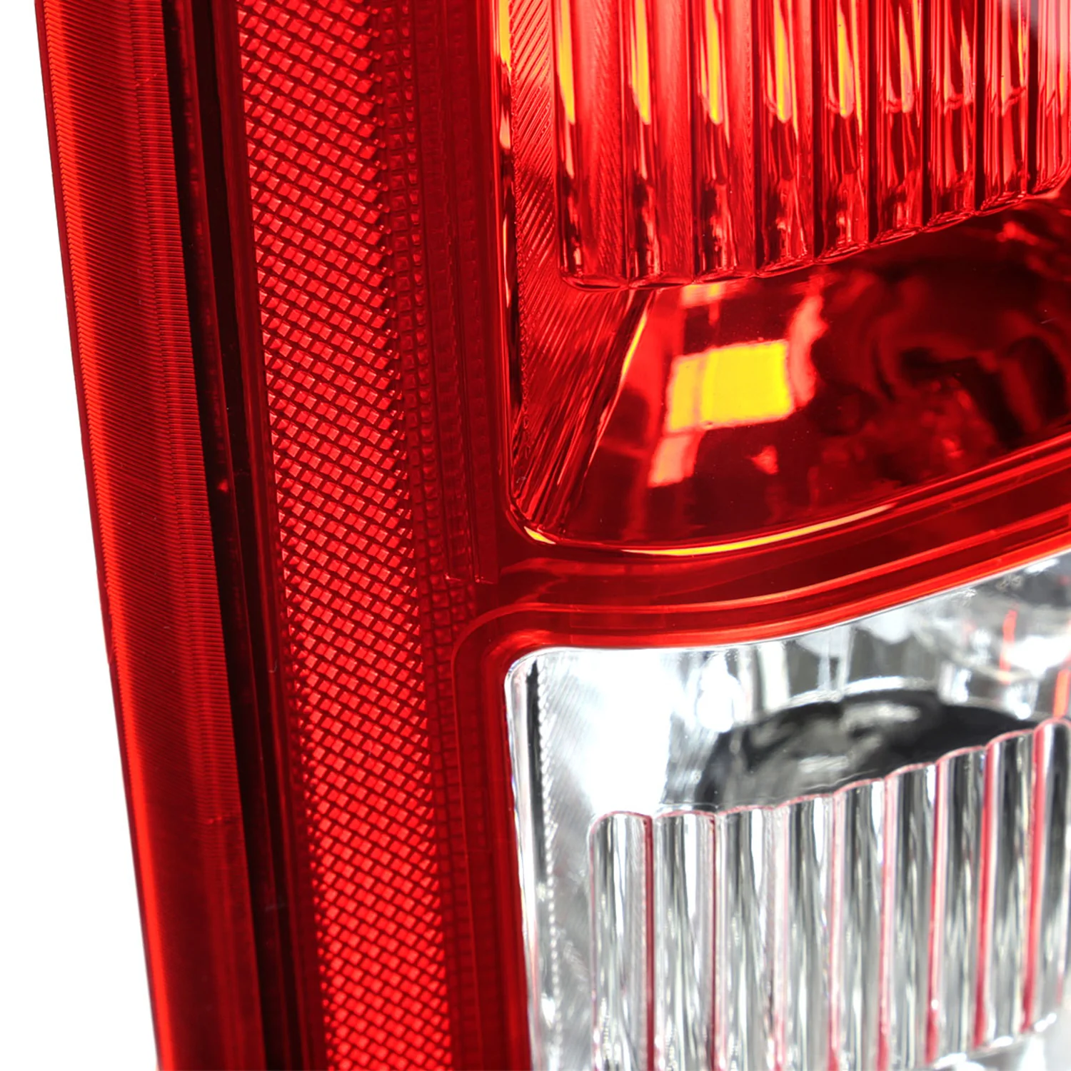 2015-2017 Ford F-150 Factory Replacement Tail Light Assembly Chrome/Red Clear - Image 6