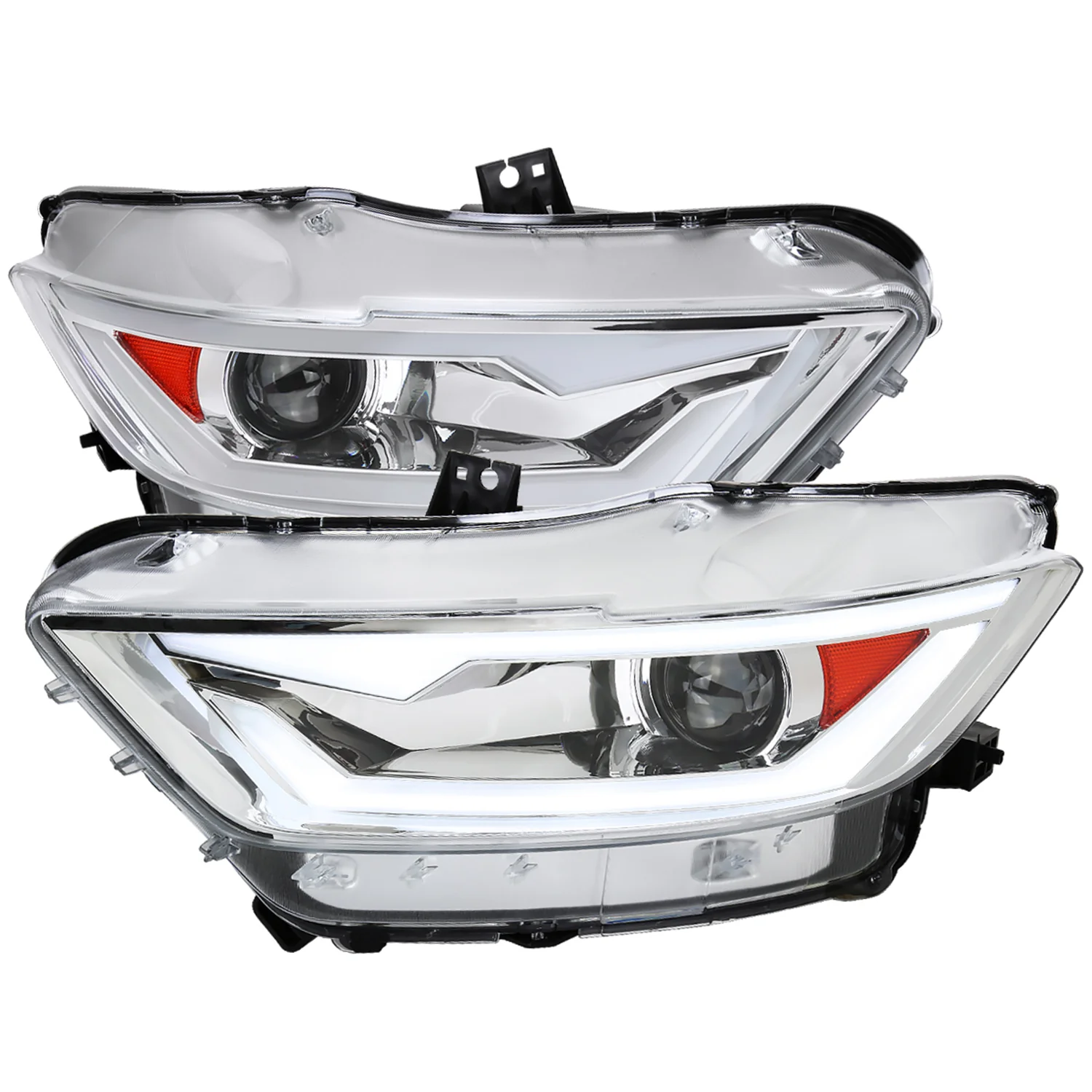 2015-2017 Ford Mustang / 18-2020 Mustang Shelby LED Bar Xenon HID Headlights