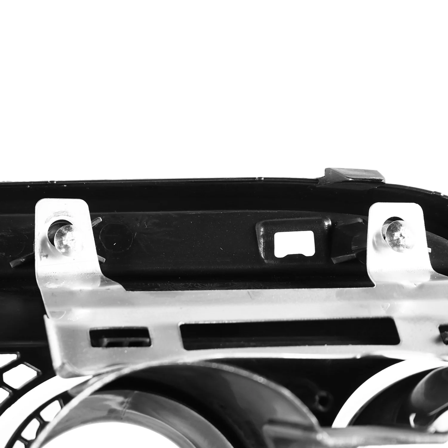 2015-2017 Ford Mustang Black GT350 Rear Diffuser w/Dual Steel Muffler Tips - Image 6