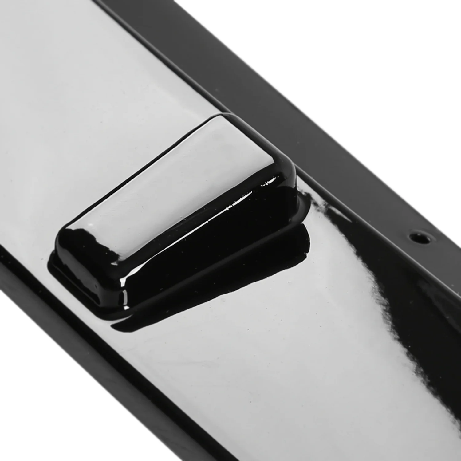 2015-2017 Ford Mustang Glossy Black Polypropylene 3Pcs Bumper Lip Spoiler - Image 3