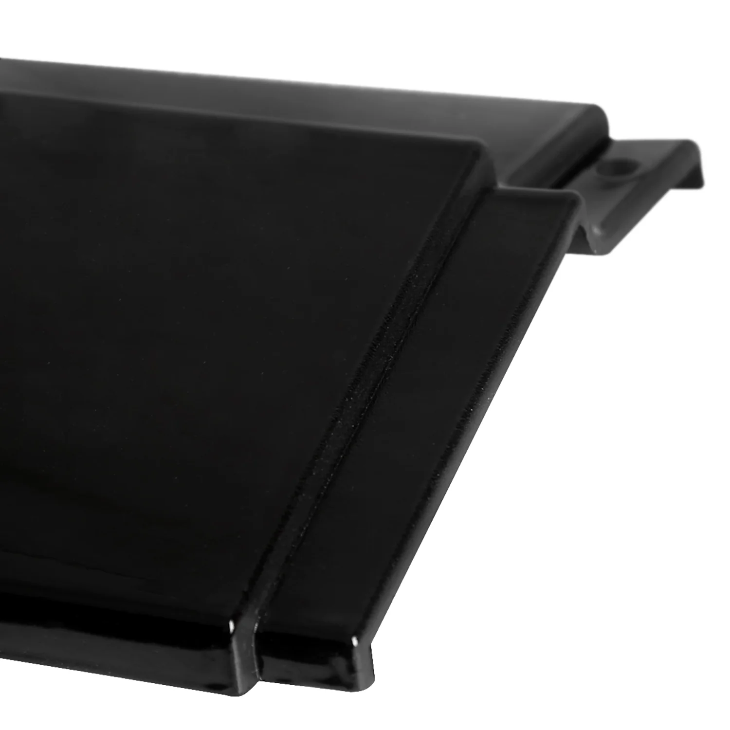 2015-2017 Ford Mustang Glossy Black Polypropylene 3Pcs Bumper Lip Spoiler - Image 7