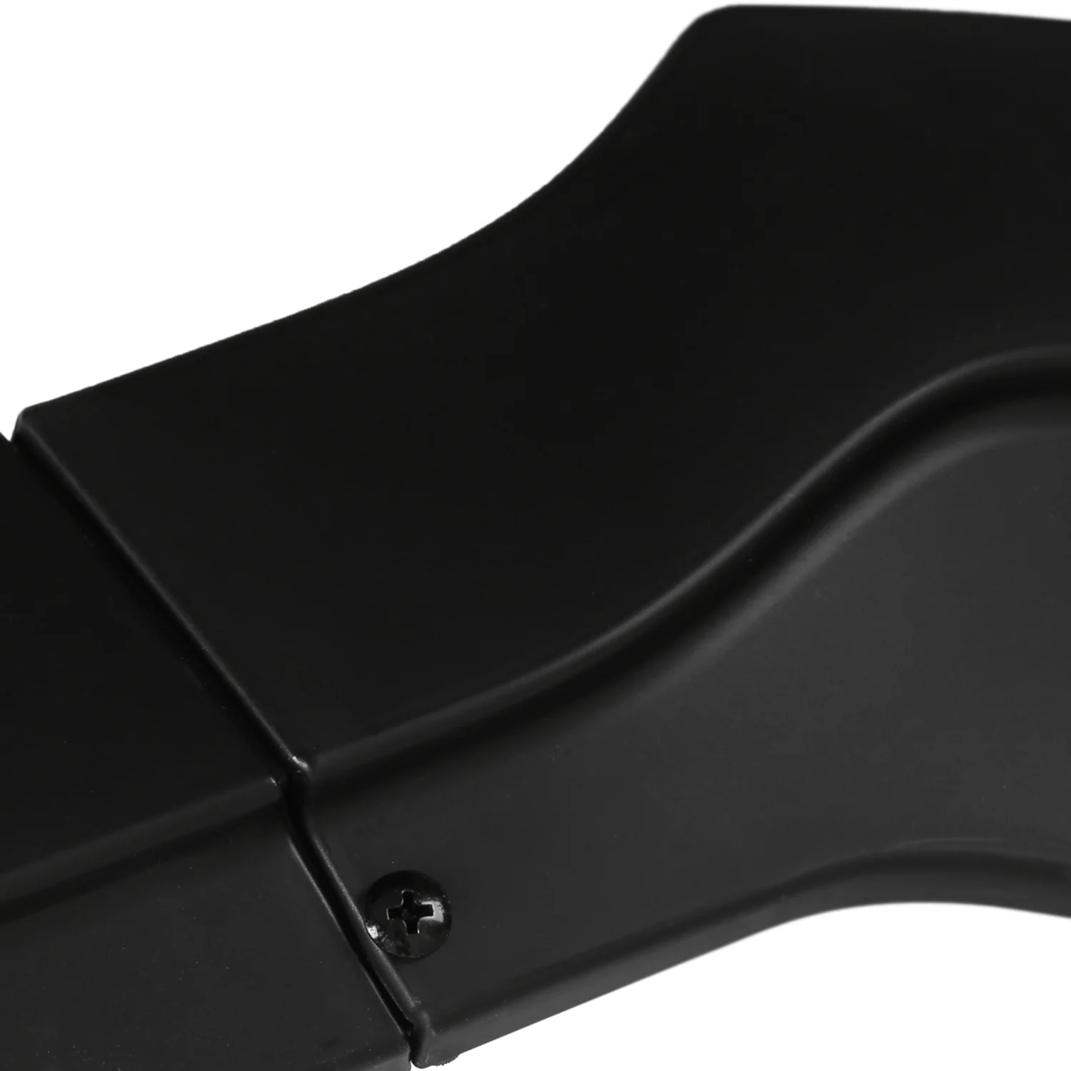 2015-2017 Ford Mustang Matte Black Polypropylene 3Pcs Bumper Lip Spoiler - Image 4