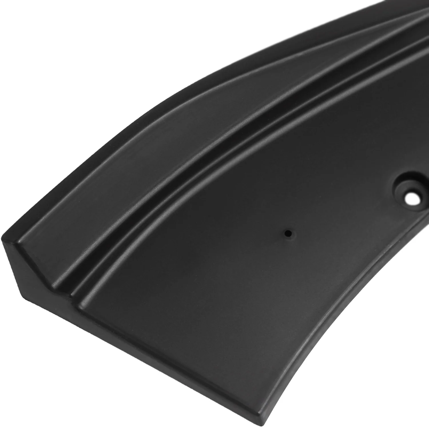 2015-2017 Ford Mustang Matte Black Polypropylene 3Pcs Bumper Lip Spoiler - Image 5