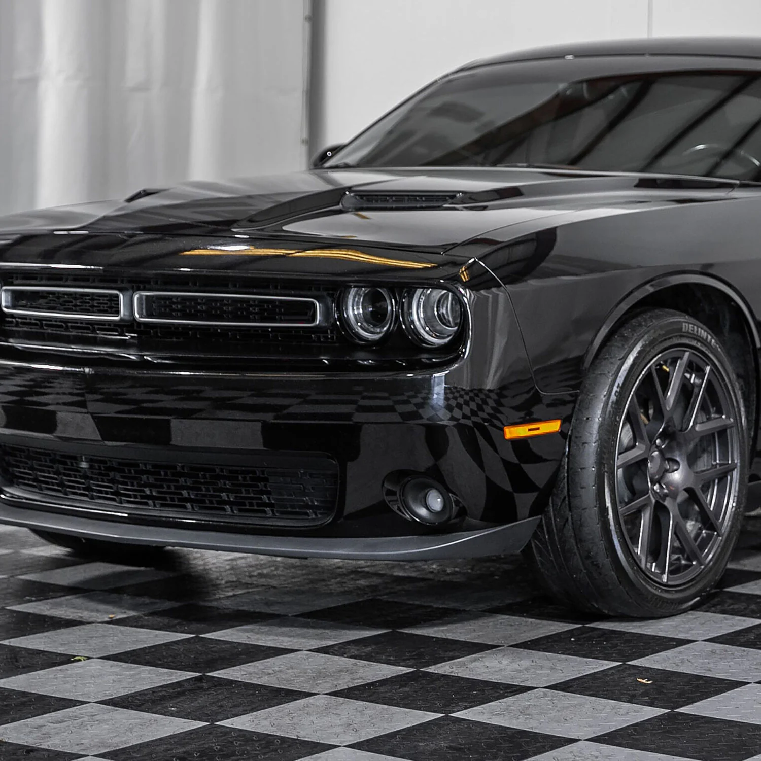 2015-2018 Dodge Challenger H11 12V/55W Projector Fog Lights Kit Chrome/Clear - Image 10