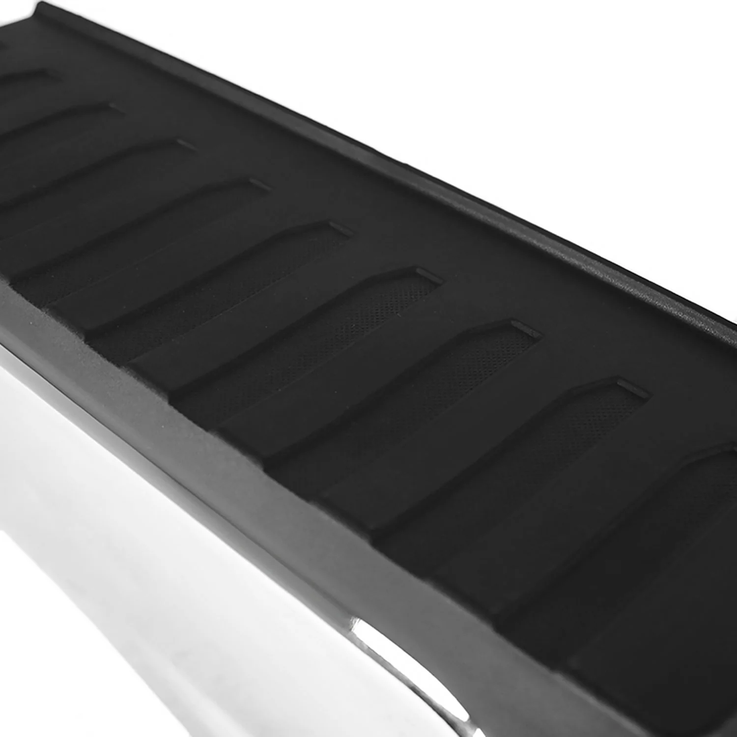 2015-2018 Ford F-150 Chrome Steel Factory Rear Step Bumper License Lamps - Image 4