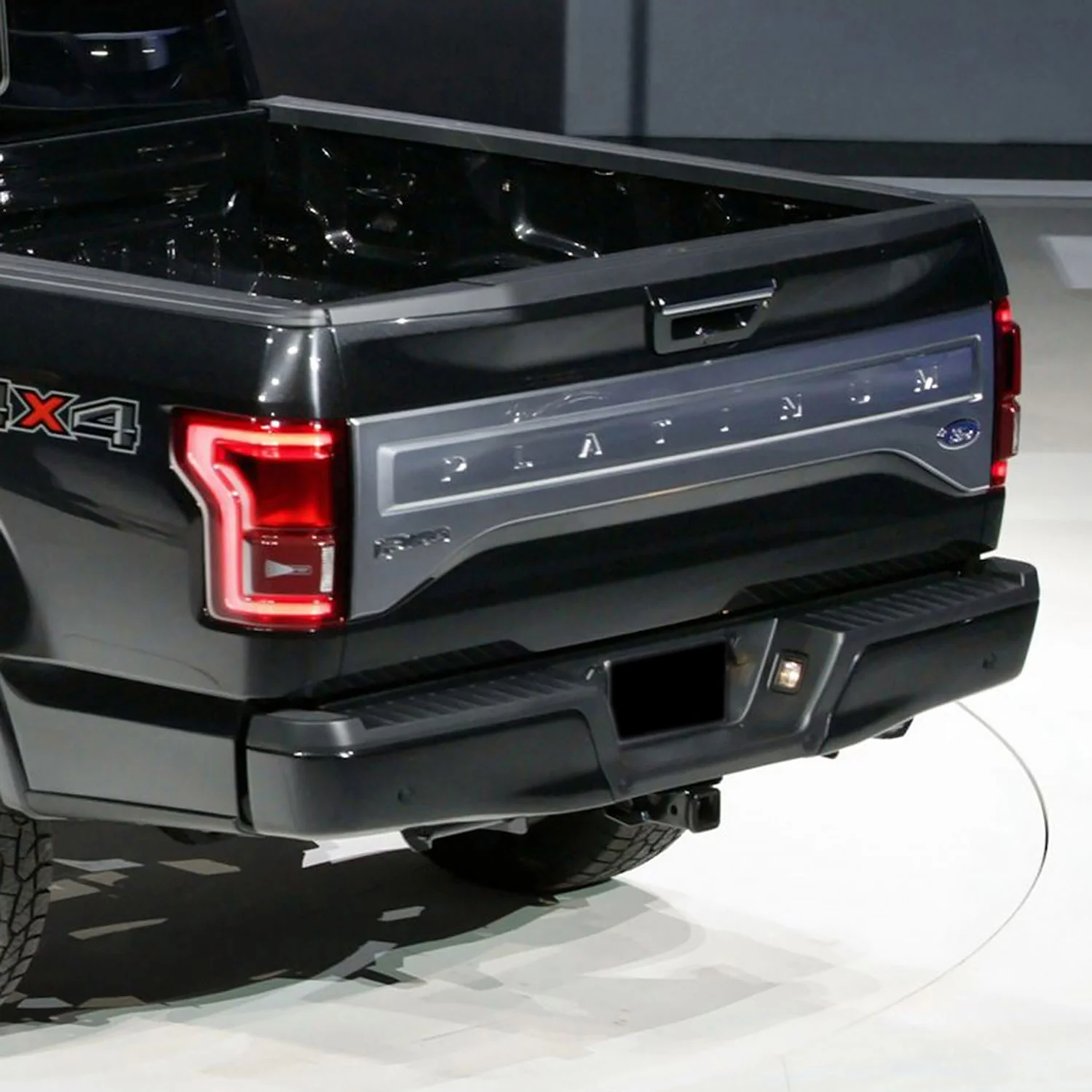 2015-2018 Ford F-150 Replacement Rear Step Bumper License Lamps & Sensor Holes - Image 10