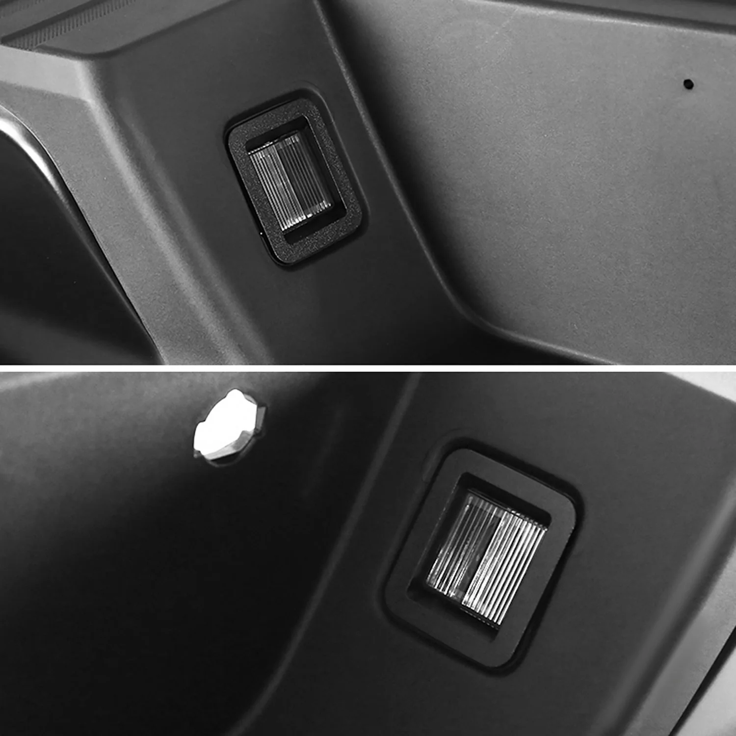 2015-2018 Ford F-150 Replacement Rear Step Bumper License Lamps & Sensor Holes - Image 6