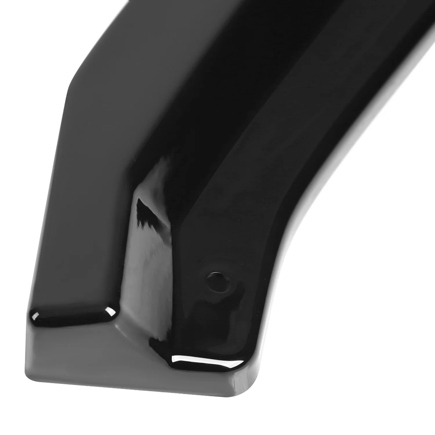2015-2018 Ford Focus Glossy Black Polypropylene 3Pcs Bumper Lip Spoiler - Image 5