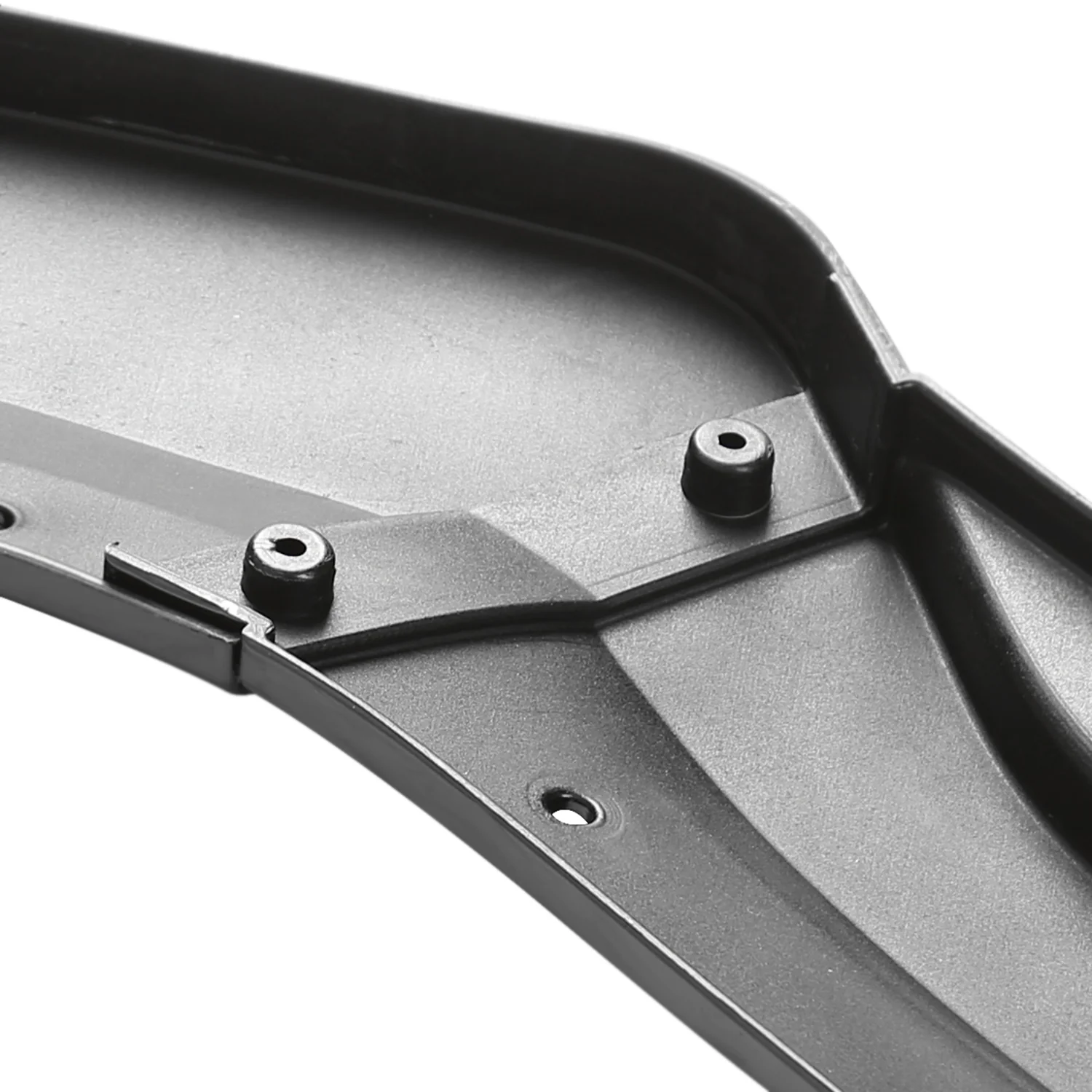 2015-2018 Ford Focus Glossy Black Polypropylene 3Pcs Bumper Lip Spoiler - Image 7