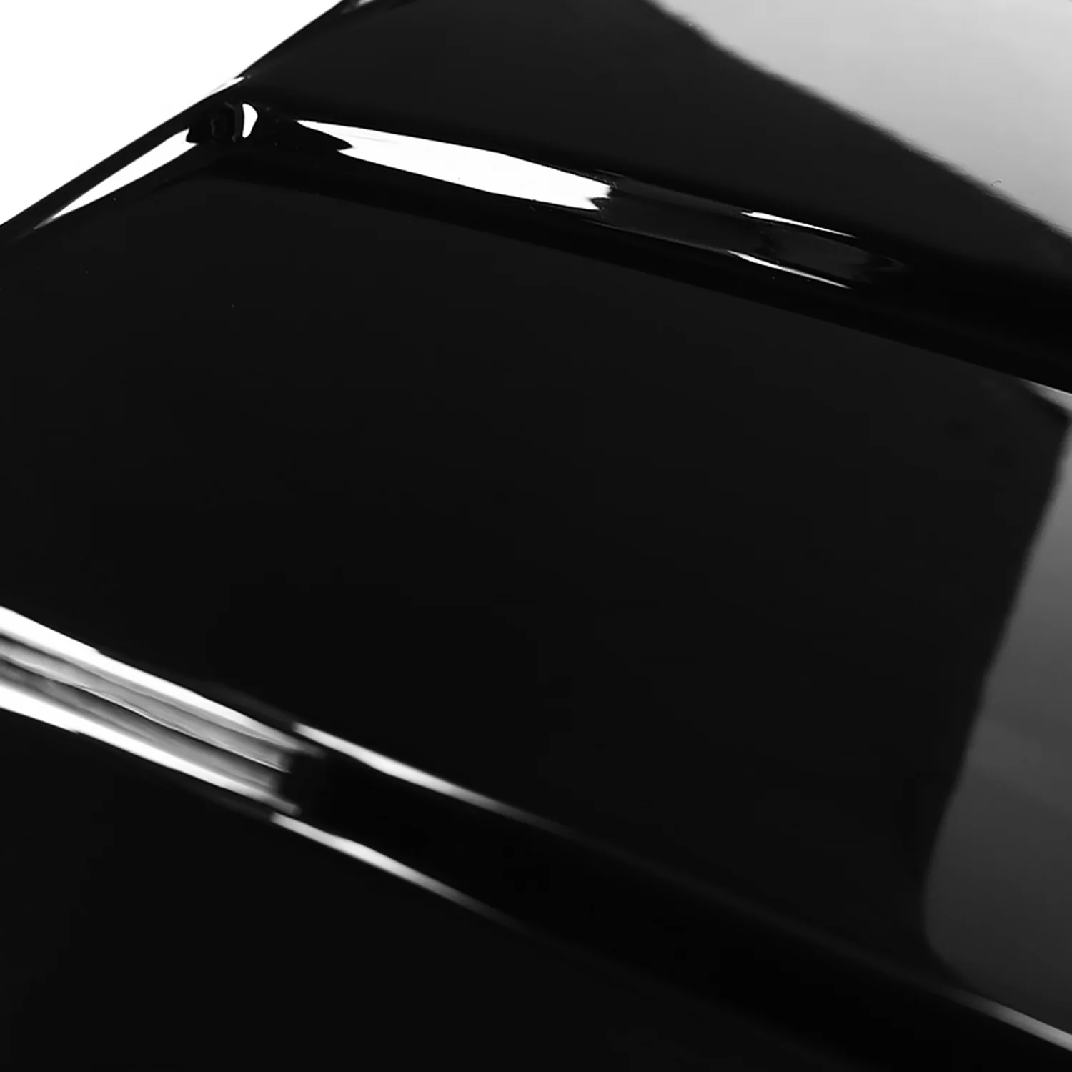 2015-2018 Ford Mustang Glossy Black ABS Quarter Side Window Louvers Vent - Image 2