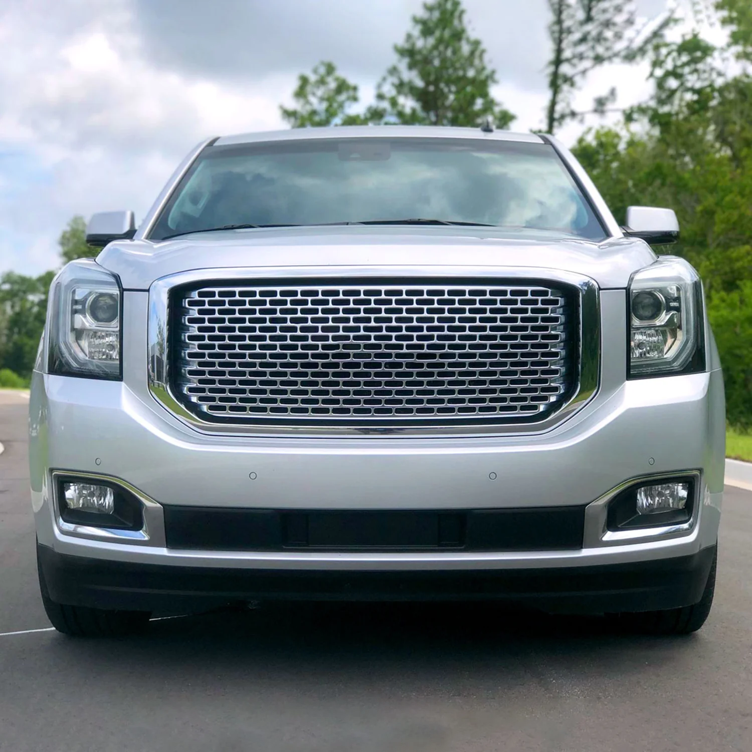 2015-2018 GMC Yukon/Yukon XL Bumper Fog Lights Kit Chrome Housing/Clear Lens - Image 10