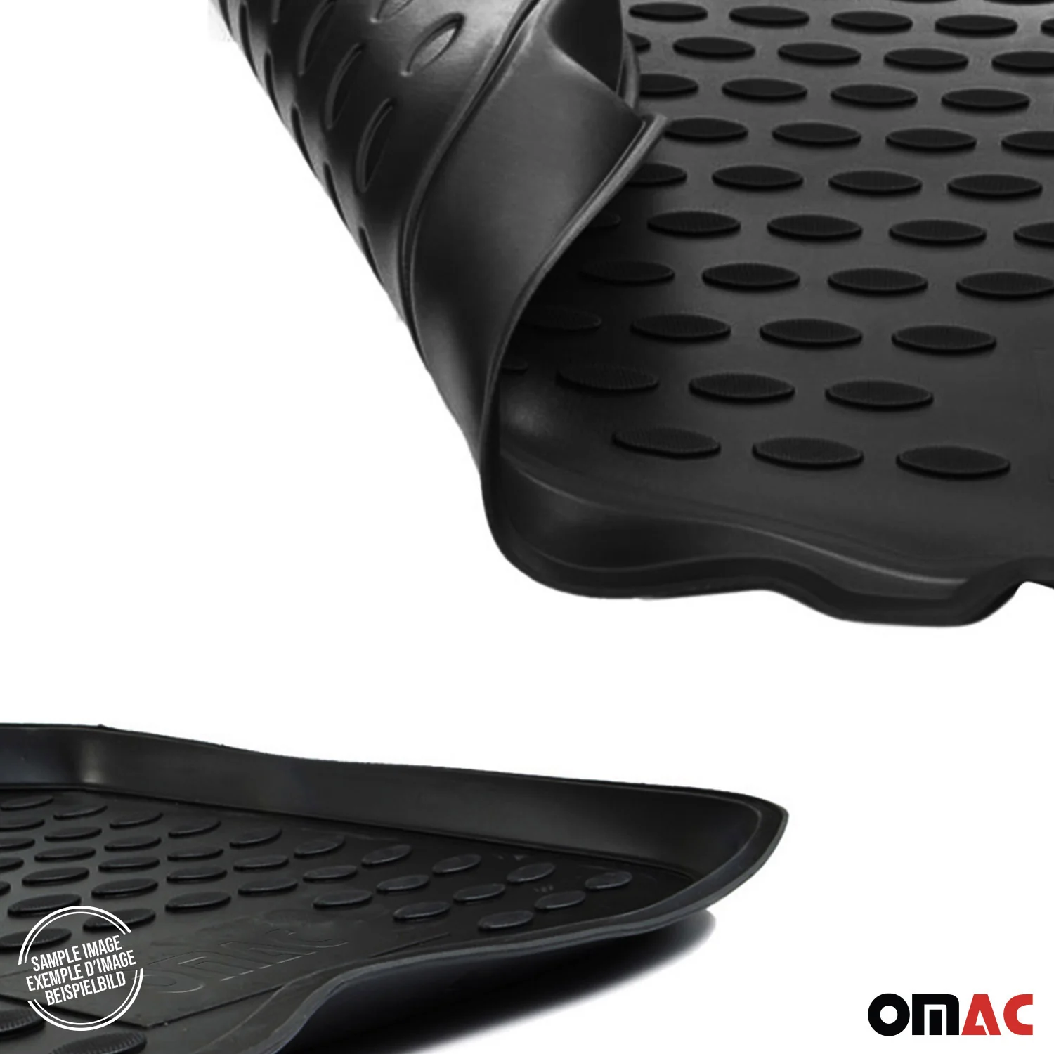 2015-2019 BMW X6 Floor Mats & Cargo Liner Full Set Black - Image 11