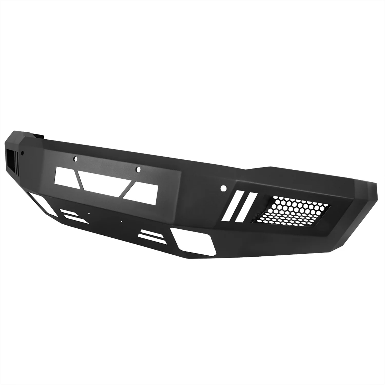 2015-2019 Chevy Silverado 2500/3500 Heavy Duty Front Bumper LED Light Ports