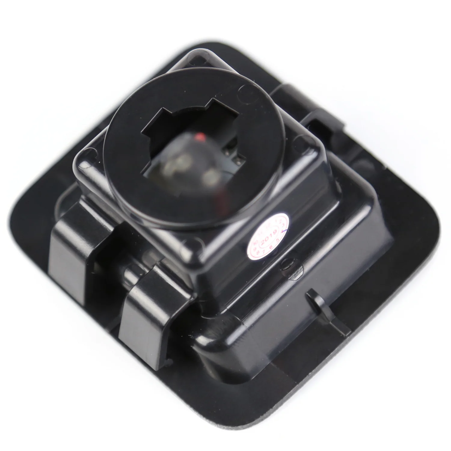 2015-2019 Ford F-150 Rear LED License Plate Lights Glossy Black/Smoke Lens - Image 6