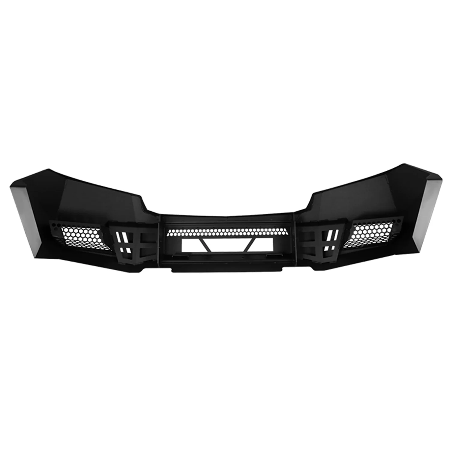 2015-2020 Chevy Colorado Black Heavy Duty Steel Front Bumper & LED Light Ports - Image 6