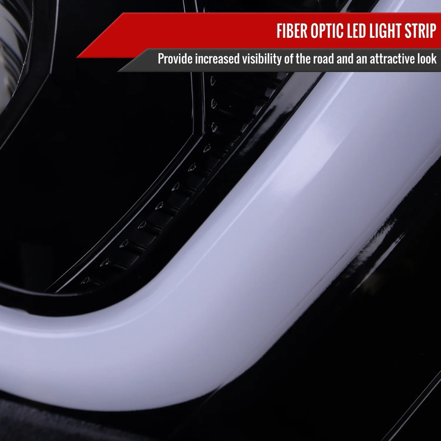 2015-2021 Subaru Impreza WRX/STI LED Bar Sequential Turn Signal Black/Smoke - Image 4