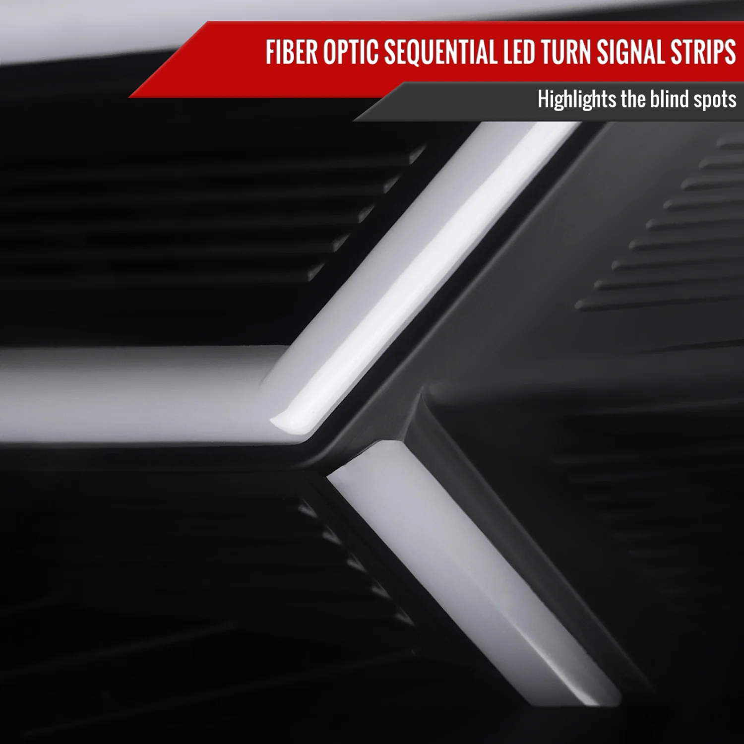 2015-2021 Subaru Impreza WRX/STI LED Bar Sequential Turn Signal Matt Black - Image 5