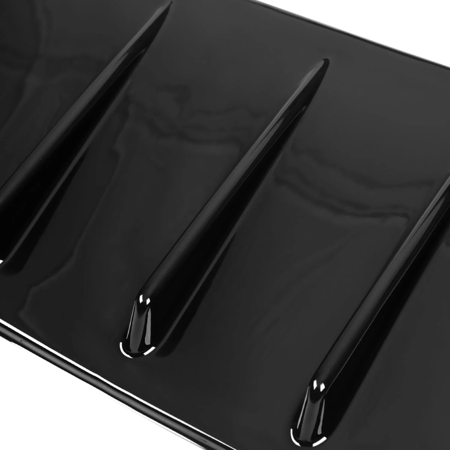 2015-2021 Subaru WRX/STI Glossy Black ABS Shark Fin Style Rear Roof Spoiler - Image 4