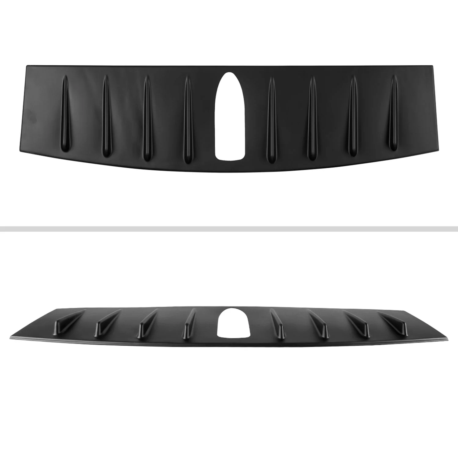 2015-2021 Subaru WRX/STI Matte Black ABS Shark Fin Style Rear Roof Spoiler - Image 3