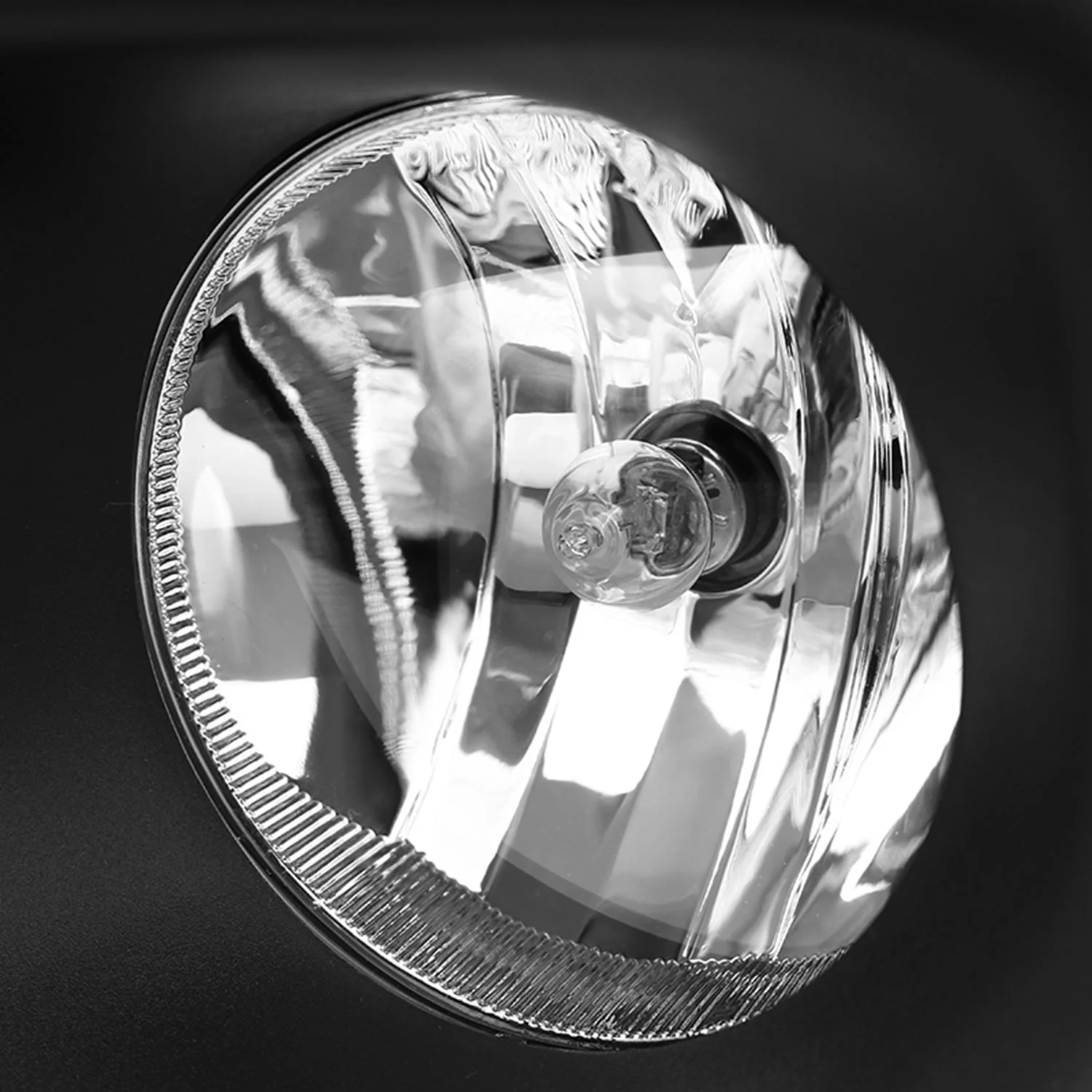 2016-2018 Chevrolet Spark PS24W Fog Lights Chrome Housing/Clear Lens - Image 2