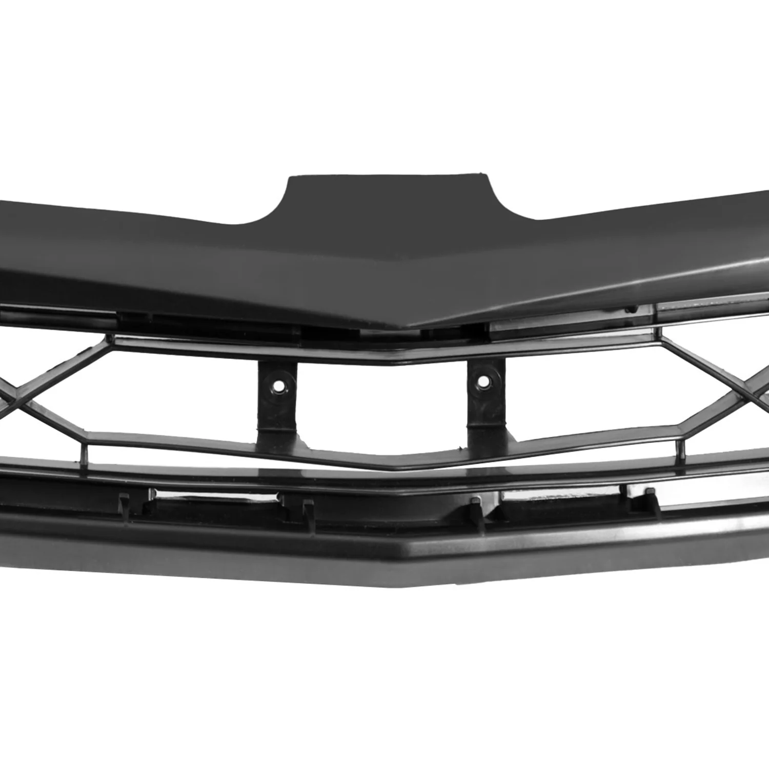 2016-2018 Chevy Camaro/2019-2022 Camaro ZL1 Black Front Upper Bumper Hood Grille - Image 4