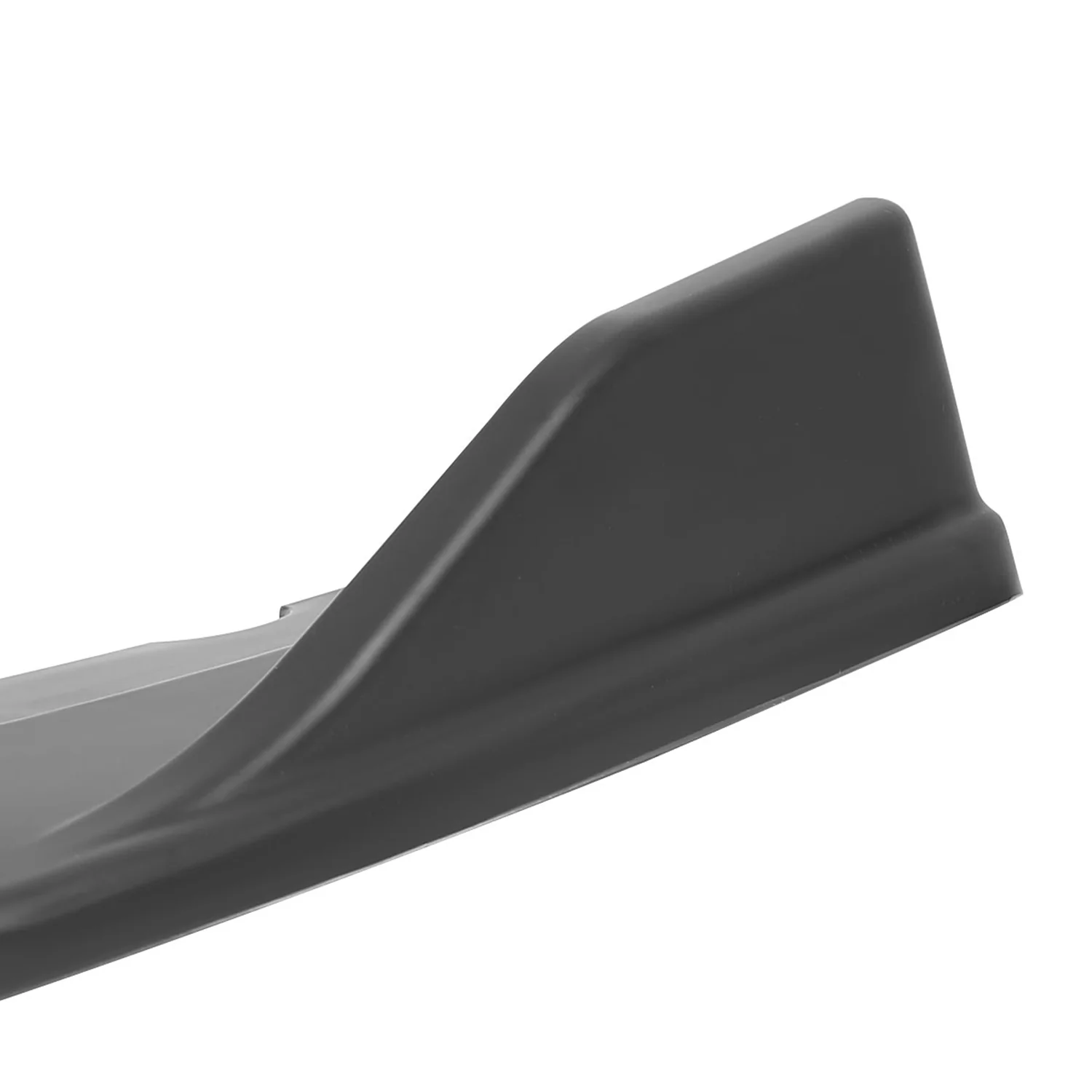 2016-2018 Honda Civic Sedan Matte Black Polypropylene 3Pcs Bumper Lip - Image 4