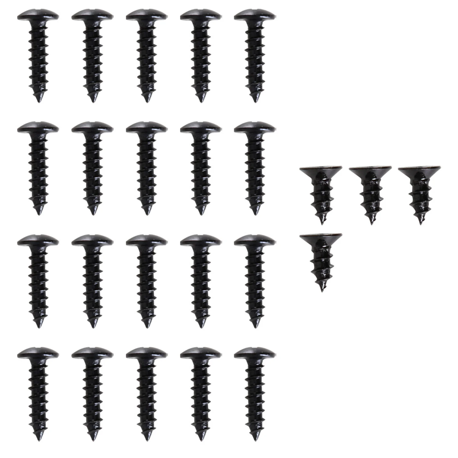 2016-2018 Honda Civic Sedan Matte Black Polypropylene 3Pcs Bumper Lip - Image 9