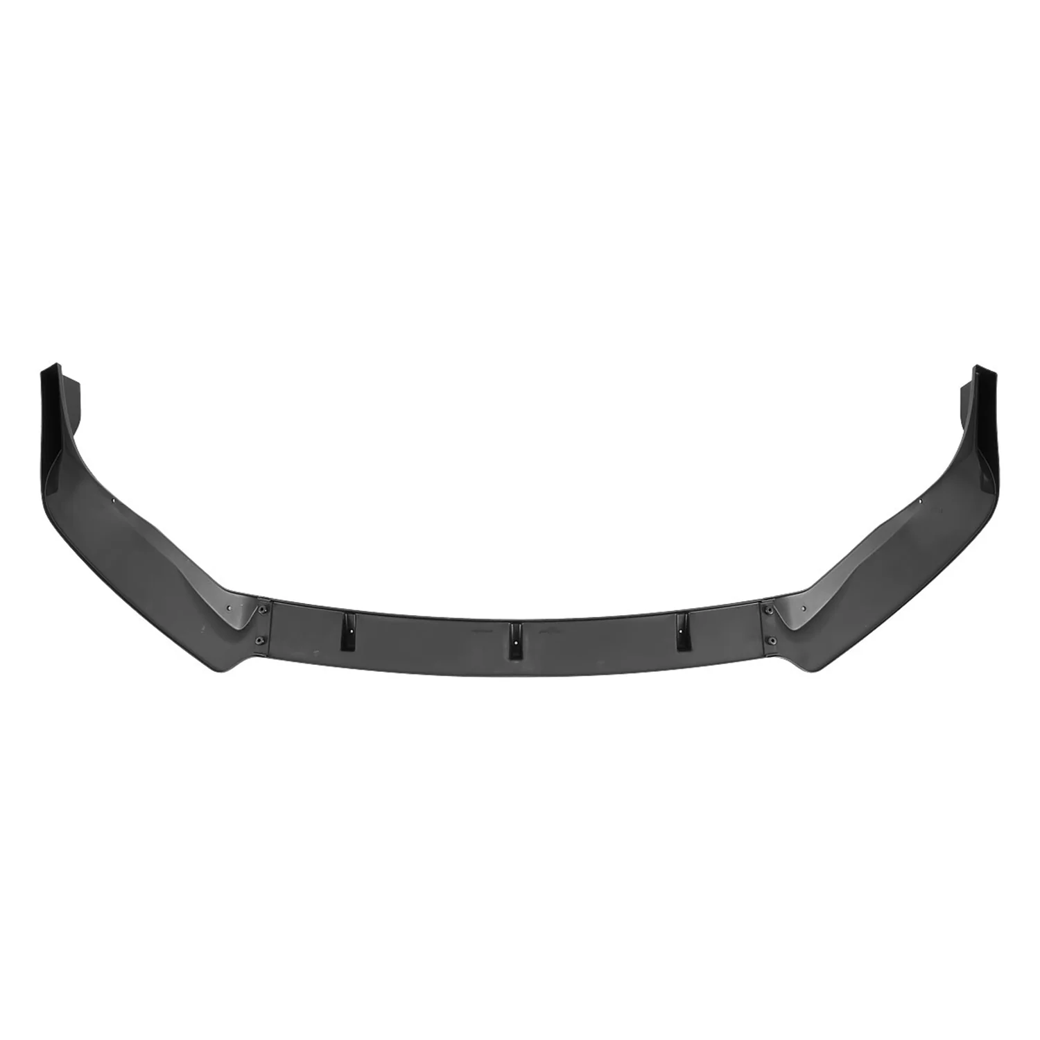 2016-2019 Nissan Sentra Glossy Black Polypropylene 3Pcs Bumper Lip - Image 8