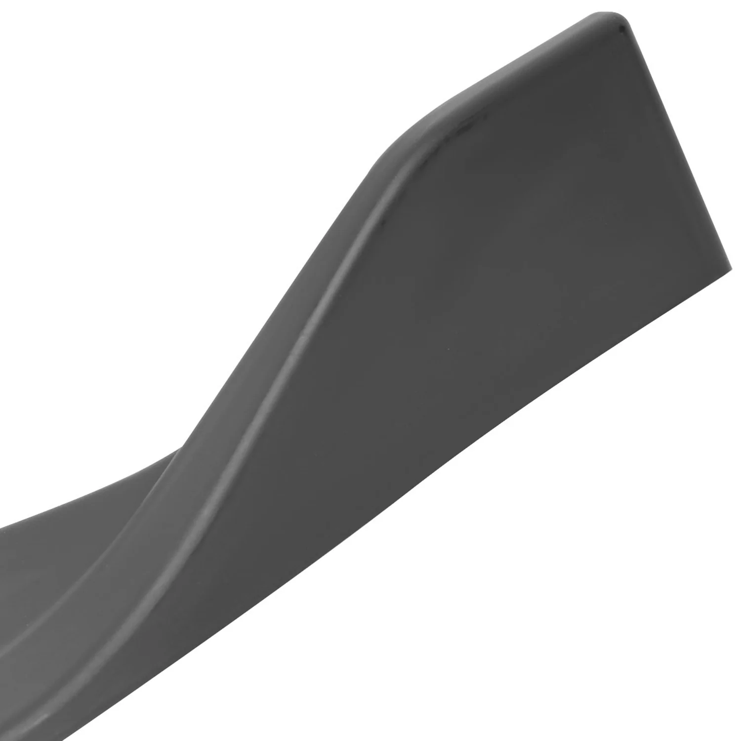 2016-2019 Nissan Sentra Matte Black Polypropylene 3Pcs Bumper Lip Spoiler - Image 4