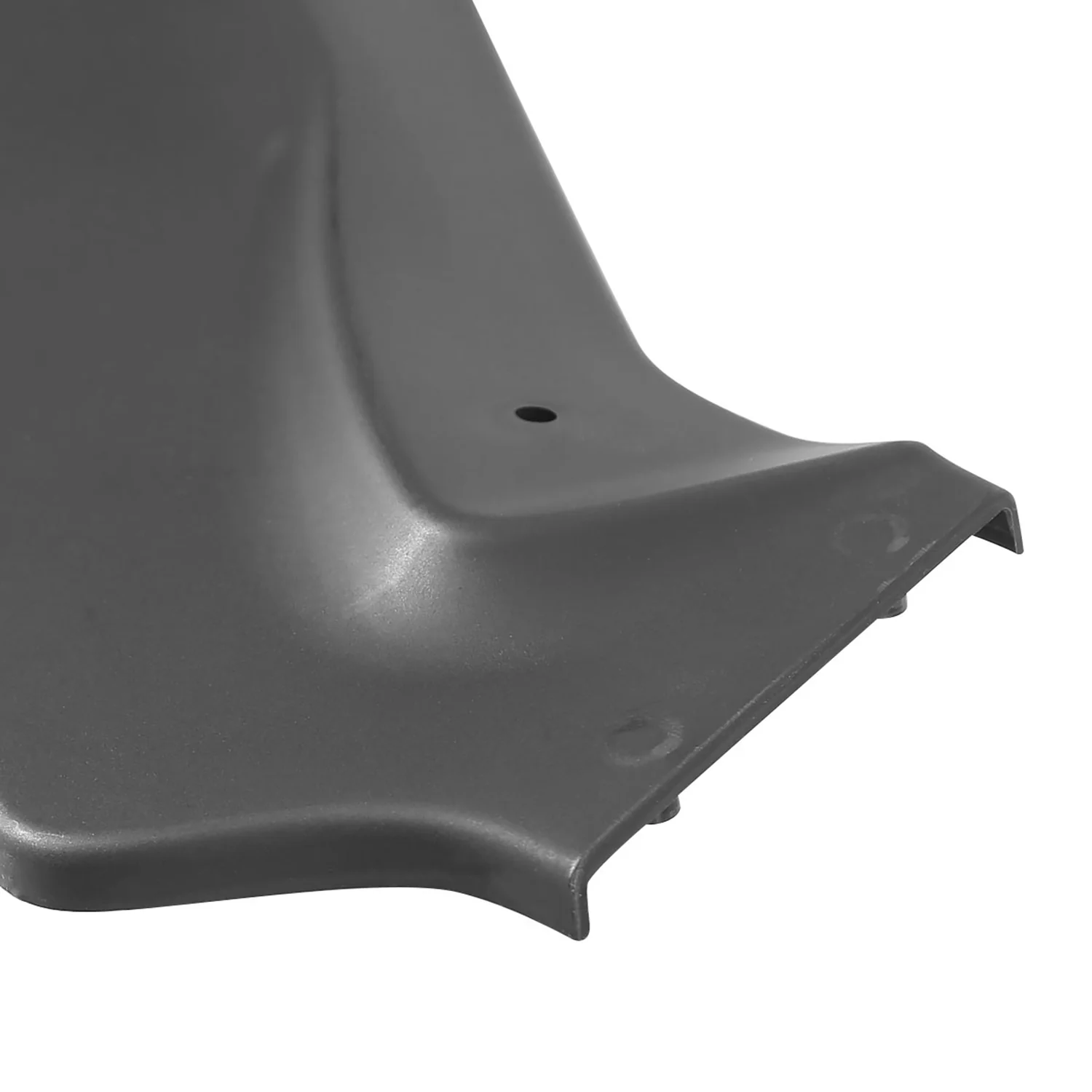 2016-2019 Nissan Sentra Matte Black Polypropylene 3Pcs Bumper Lip Spoiler - Image 5