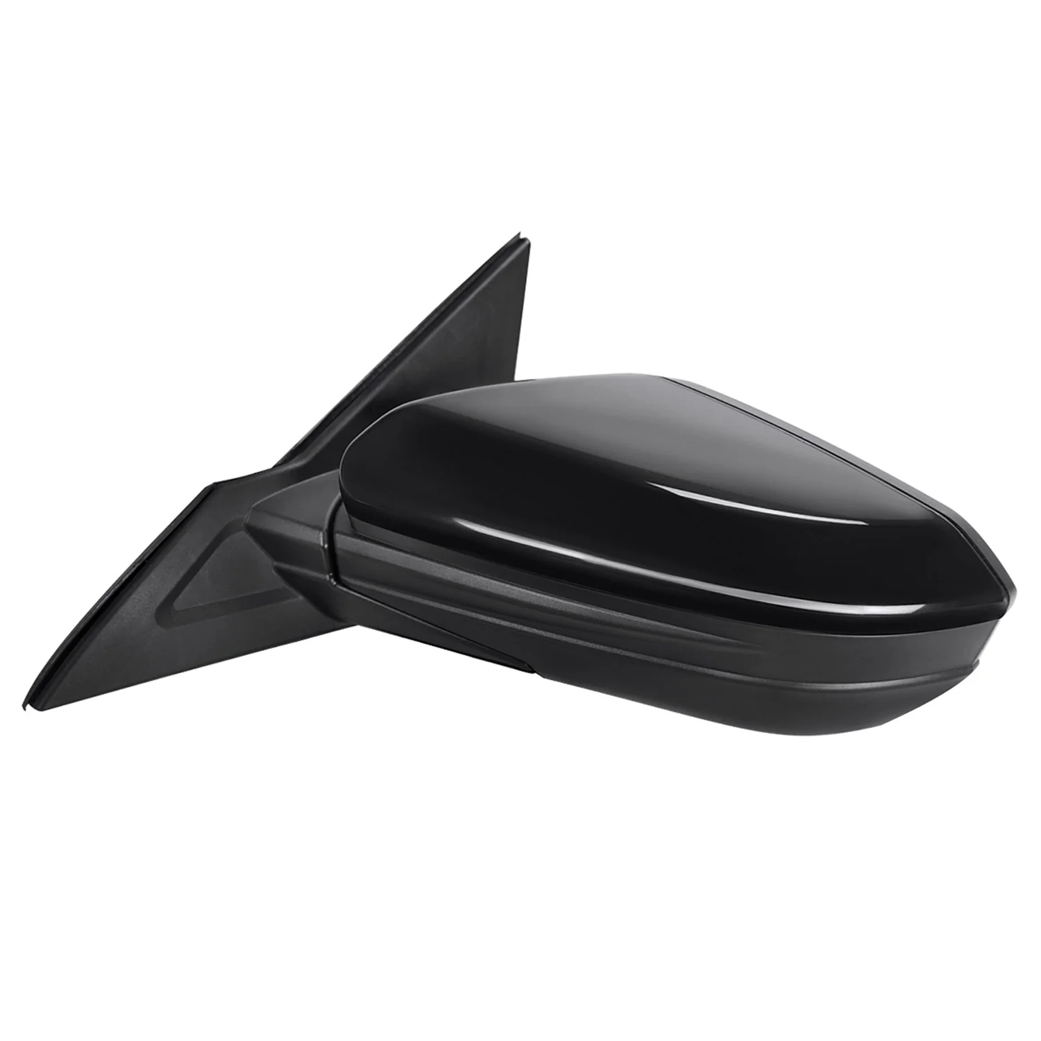 2016-2020 Honda Civic Driver/Left 3-Pin Glossy Black Adjustable Side Mirror
