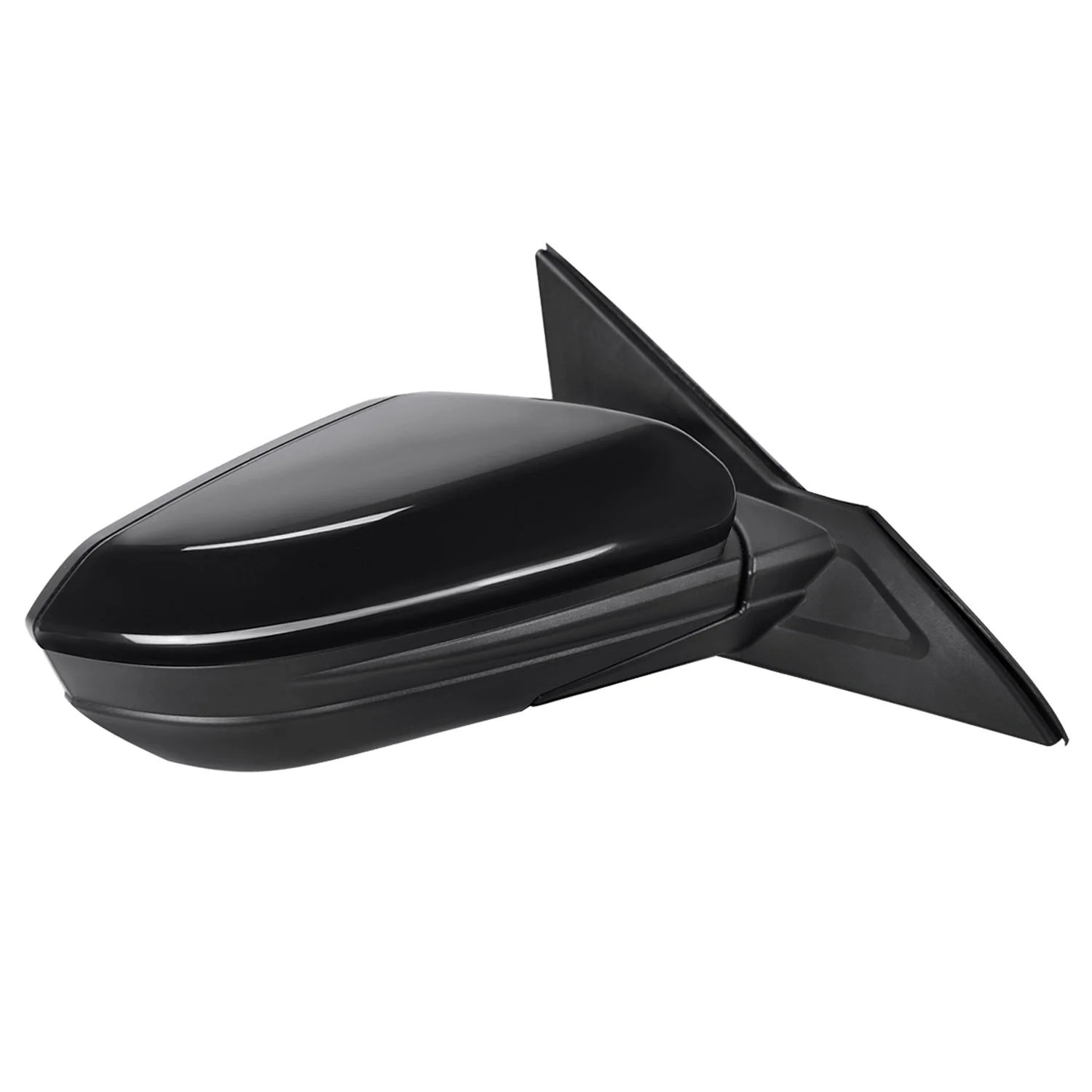 2016-2020 Honda Civic Passenger/Right 3Pin Glossy Black Adjustable Side Mirror