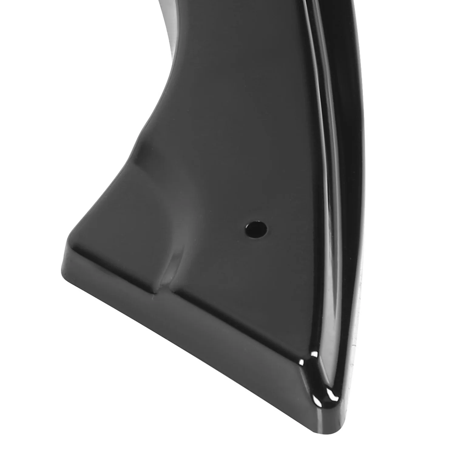 2016-2020 Honda Civic Sedan Glossy Black Rear Bumper Lip Diffuser Set - Image 3