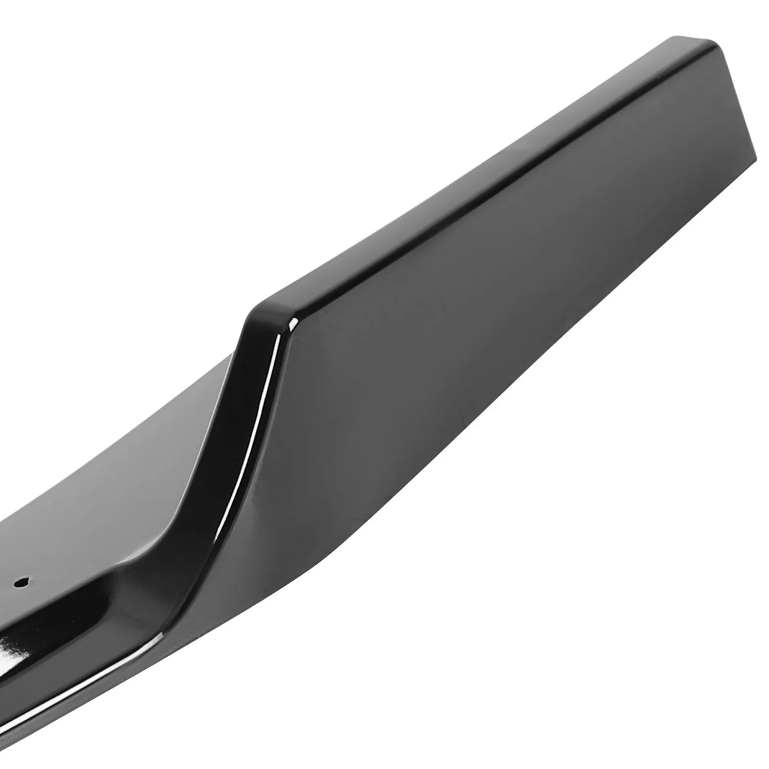 2016-2020 Honda Civic Sedan Glossy Black Rear Bumper Lip Diffuser Set - Image 4