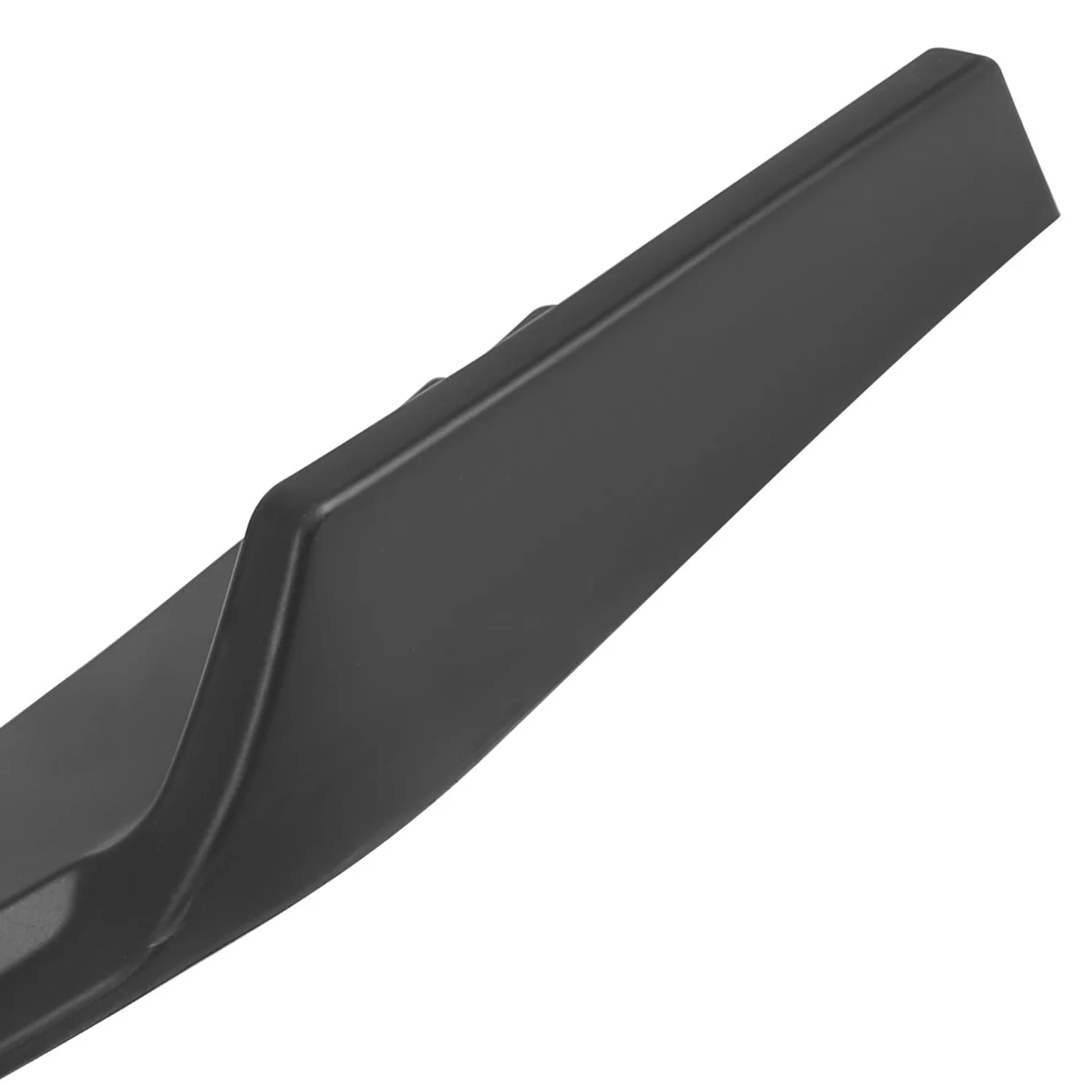2016-2020 Honda Civic Sedan Matte Black Rear Bumper Lip Diffuser Set - Image 4