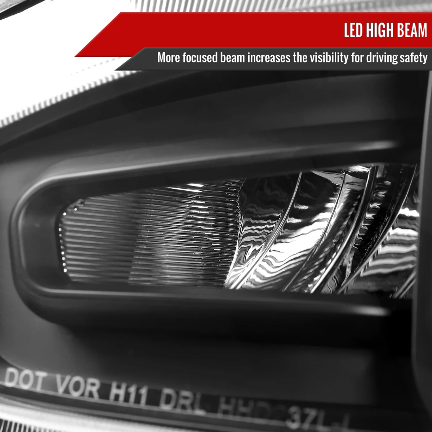 2016-2021 Honda Civic Full LED Projector Headlights Turn Signal Black - Image 5