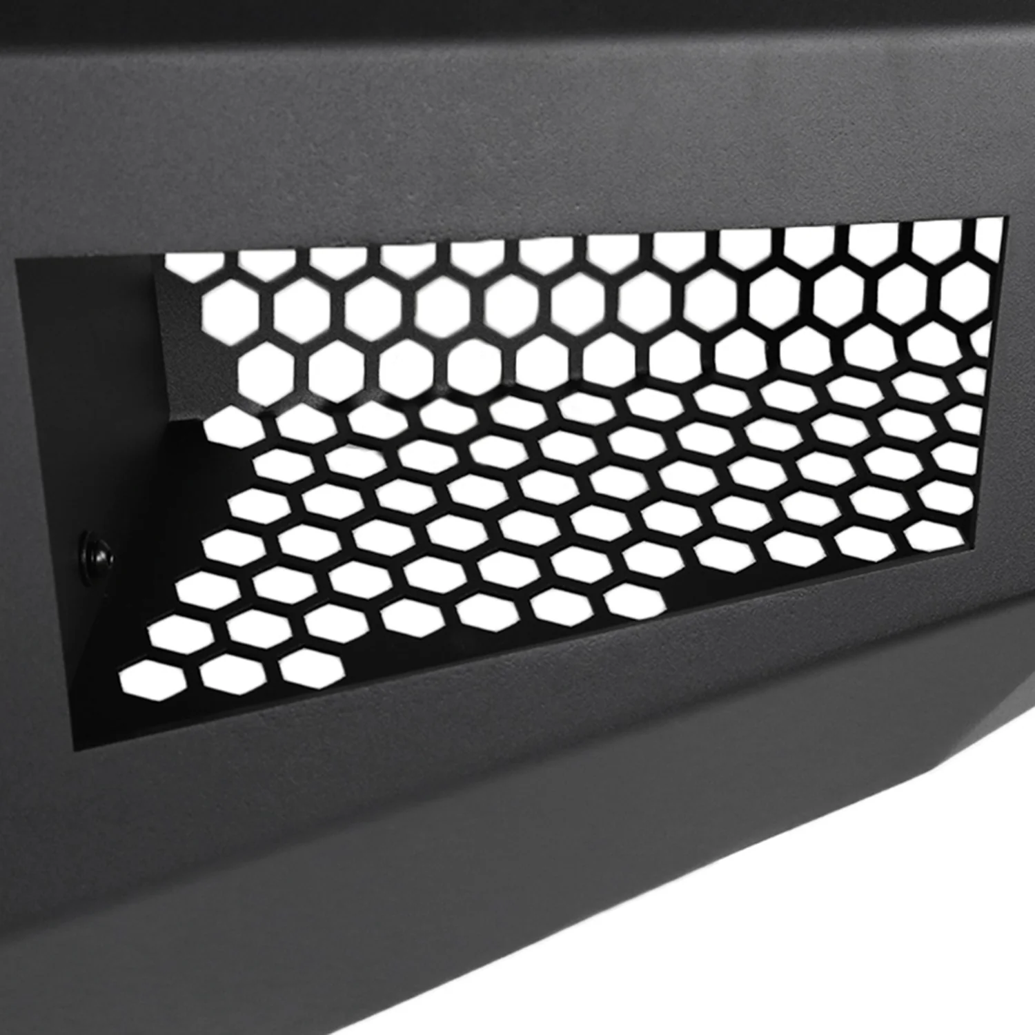 2016-2021 Toyota Tacoma Black Heavy Duty Steel Front Bumper & LED Light Ports - Image 3