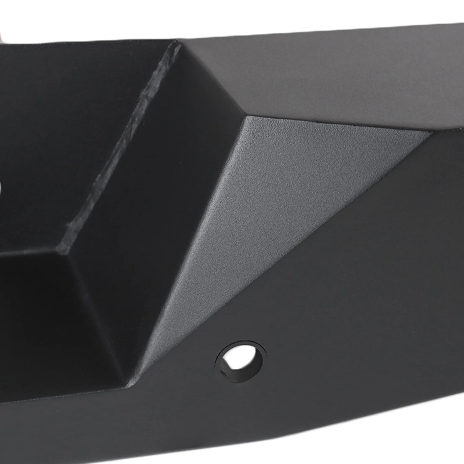 2016-2021 Toyota Tacoma Black Heavy Duty Steel Rear Step Bumper w/License Lamp - Image 4