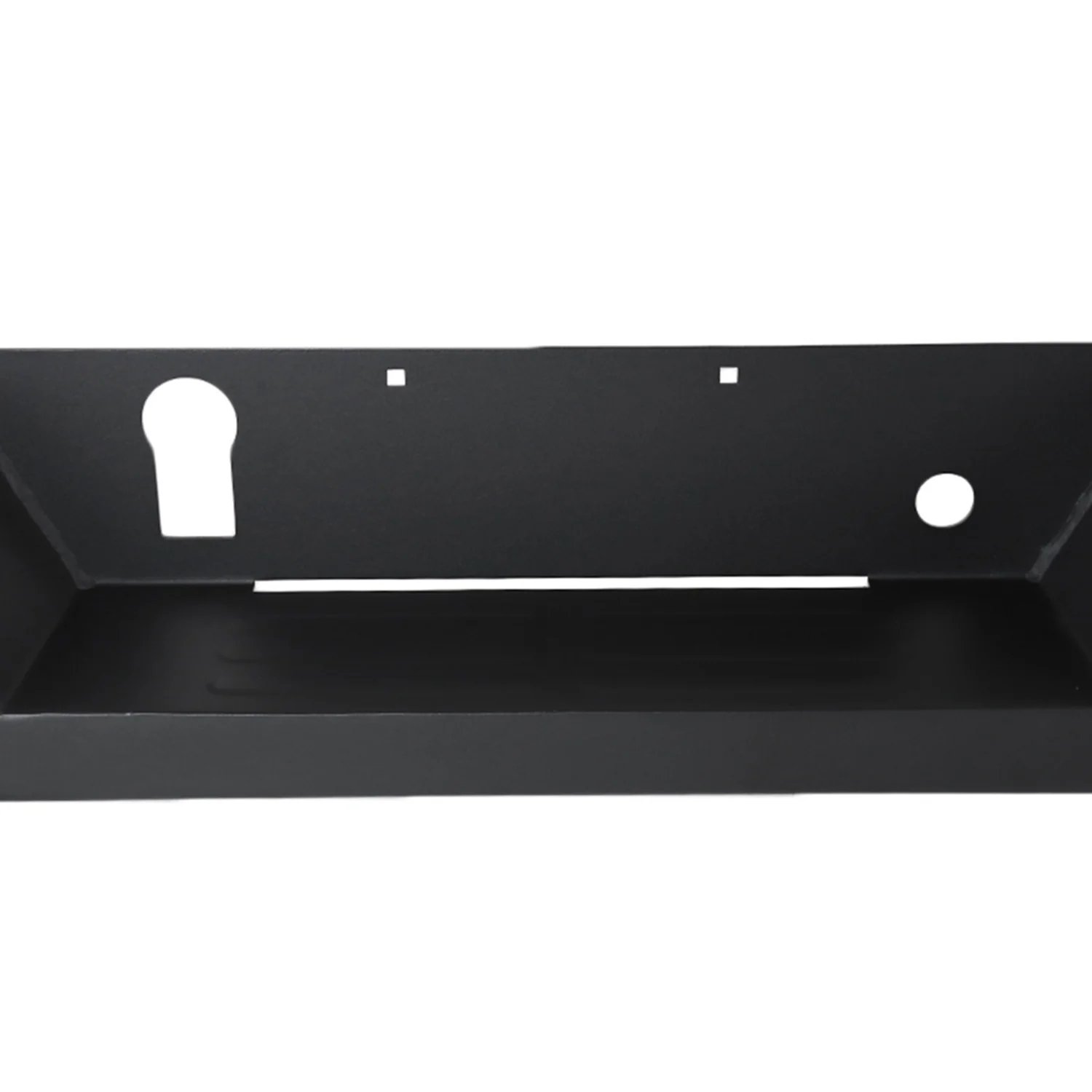 2016-2021 Toyota Tacoma Black Heavy Duty Steel Rear Step Bumper w/License Lamp - Image 5